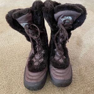 The North Face boots size 9.5 US. Minimally worn
